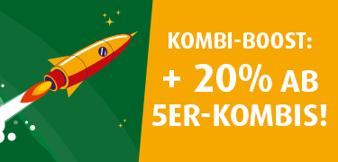 Kombi-Boost: 30 Prozent mehr Gewinn bei 6er bis 10er Kombis