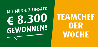 Teamchef der Woche!