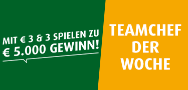 Teamchef der Woche!