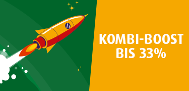 Kombi-Boost: 33 Prozent mehr Gewinn