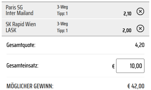 Wettschein