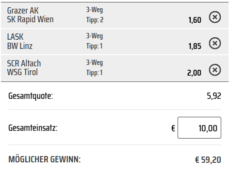 Wettschein