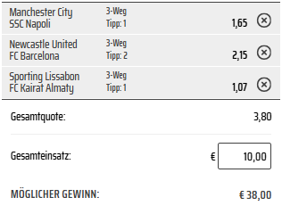 Wettschein
