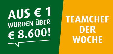 Teamchef der Woche!