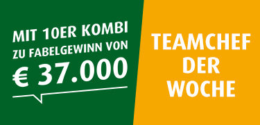 Teamchef der Woche!