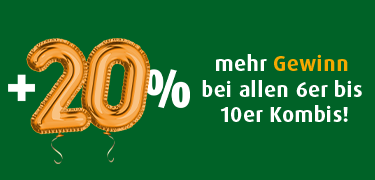 Kombi-Boost: 20 Prozent mehr Gewinn bei 6er bis 10er Kombis