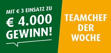 Teamchef der Woche!